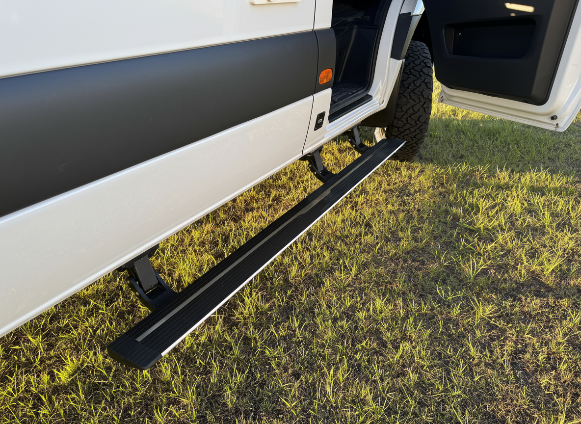 KK Electric Automatic Side Steps - Rock Sliders