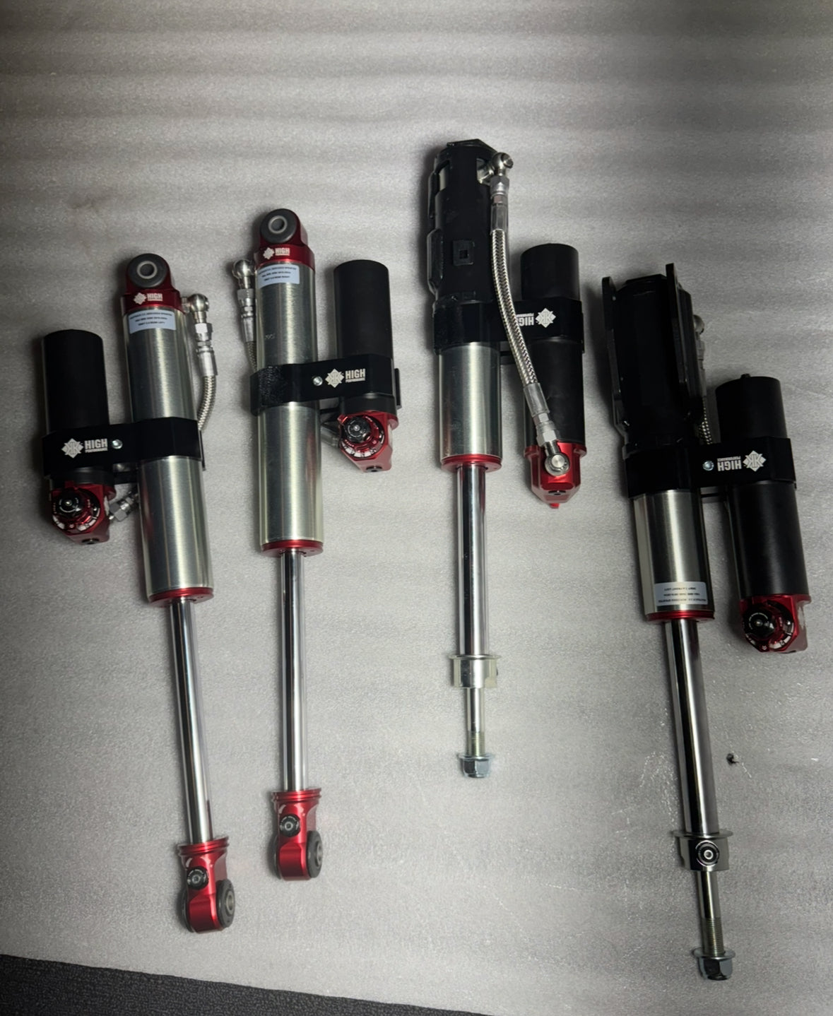 KK - High Performance 3-Way Remote Reservoir Shock Absorbers